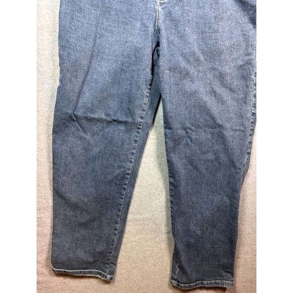 Gloria Vanderbilt Women’s Plus Size 18W Stretch Blue Jeans 38x29 Mom Jeans - Picture 3 of 10